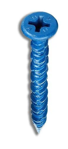 Screws For Weekend Builds-3/16" x 3-1/4" PFH 100pk Concrete Screws