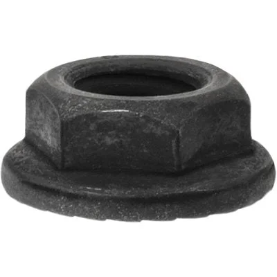 Nuts In Black Finish-Auveco # 24180 Spin Lock Nut W/Serrations 7/16-24 Thread 15/16" Diameter - Black Phos. Qty 50.