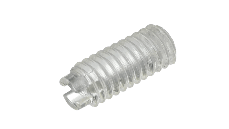 Screws For City Workshops-Polycarbonate Hexagon Socket Grub screws - DIN 913