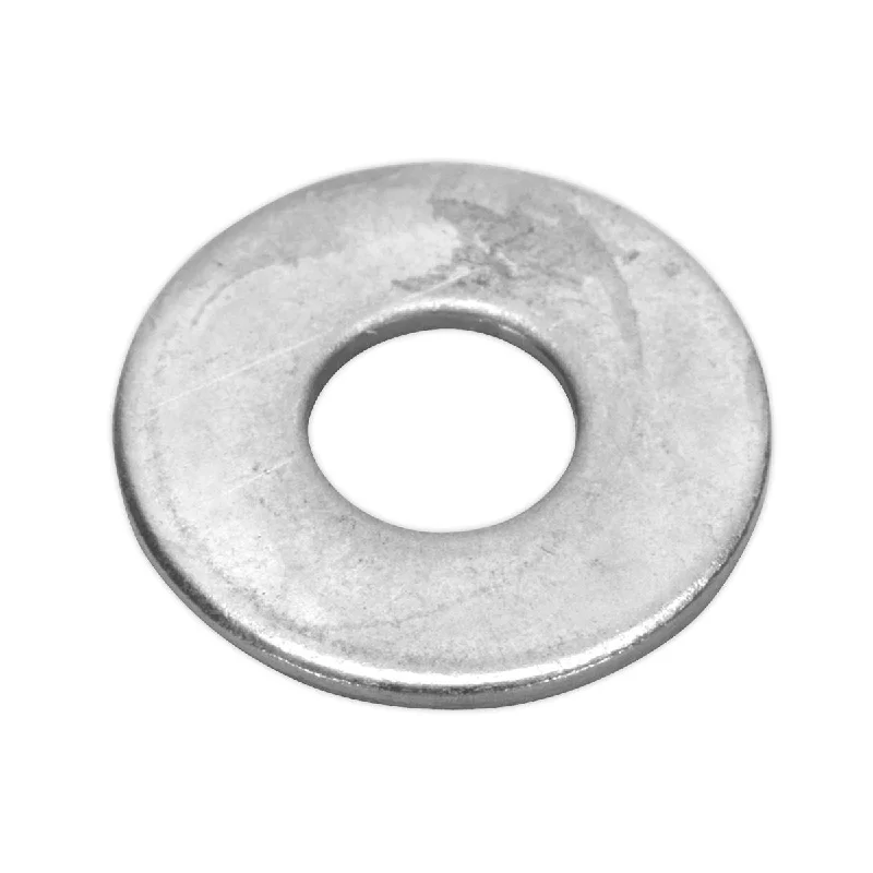 Washers By Top Brands-Sealey Flat Washer M8 x 21mm Form C Pack of 100