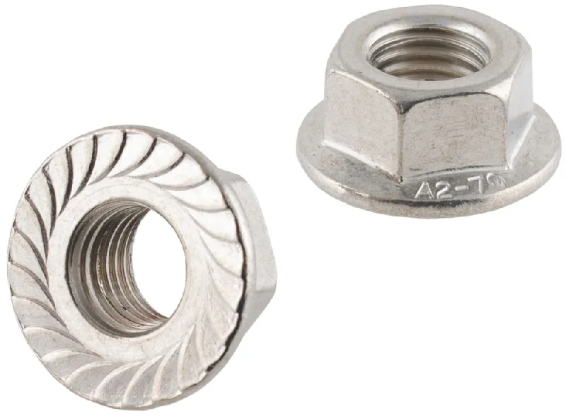 Nuts For Black Friday-Easyfix A2 Stainless Steel Flange Head Nuts M16 50 Pack