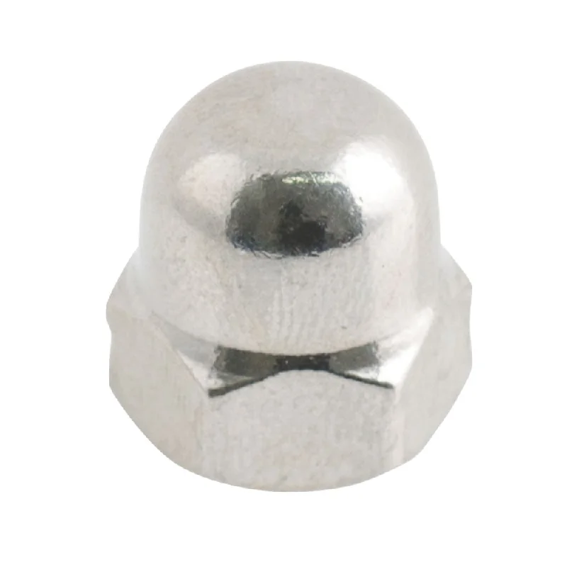 Nuts For Small Suppliers-Easyfix A2 Stainless Steel Dome Nuts M8 100 Pack