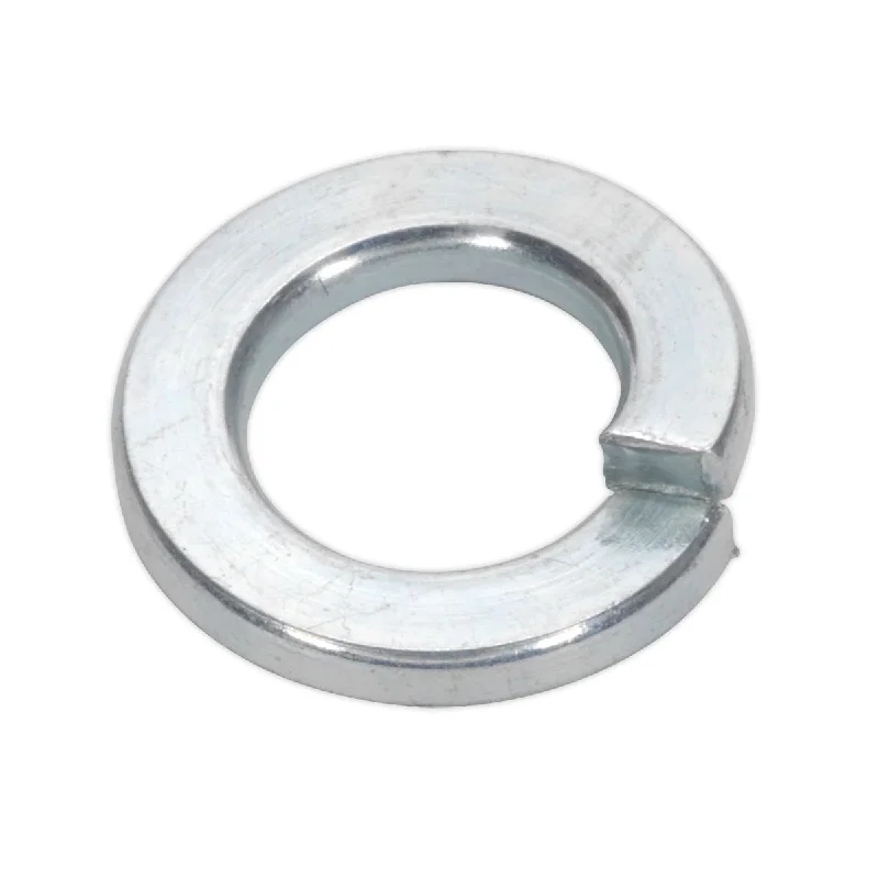 Washers For Rainy Climates-Sealey Spring Washer DIN 127B M8 Zinc Pack of 100