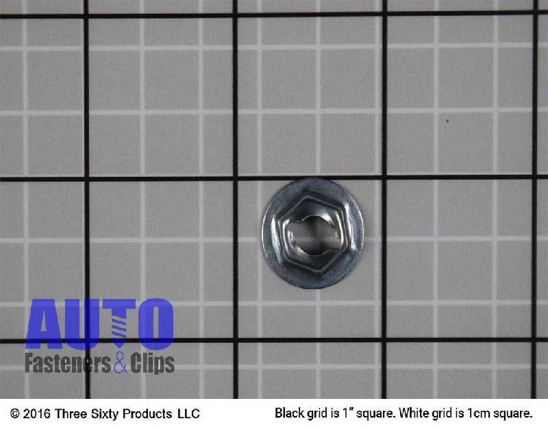 Washers For Customer Favorites-Auveco # 3405 Thread Cutting Nut 1/4" Stud Size 11/16" Washer Diameter Qty 200.