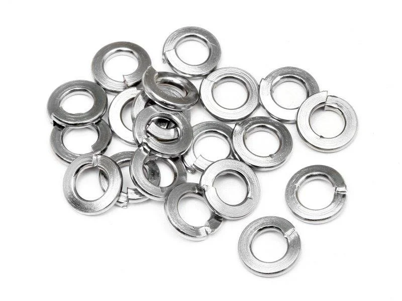 Washers For All Materials-HB RACING SPRING WASHER 3x6mm (20pcs)