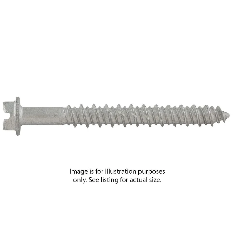 Screws For Deep Anchoring-DeWalt DFM2ELG341 UltraCon+ S 1/4 X 1-3/4-Silver Hex Washer, Gimlet, Box of 2000