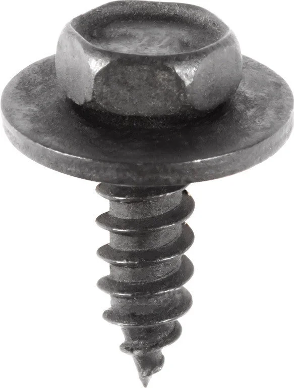 Washers For Seasonal Crafts-Auveco # 12740 Metric Indented Hex Head Screw With Loose Washer. Qty 100.