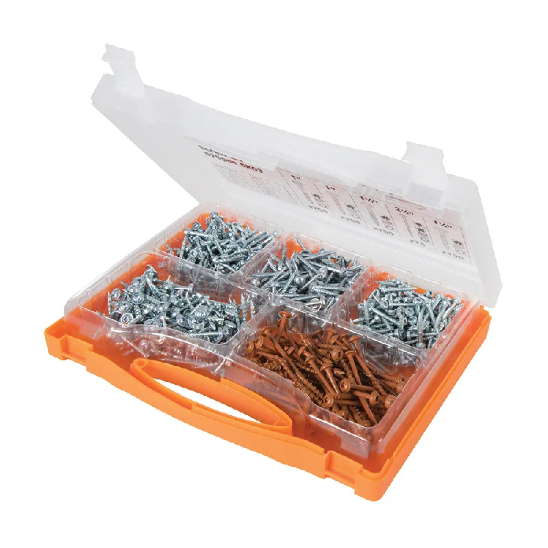 Screws With Pro Specs-Triton SK03 Pocket-Hole Screw Kit 675pce