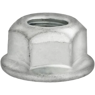 Nuts For Deep Anchoring-Auveco # 11708 M10-1.5 Hex Flange Locknut 21mm Flange. Qty 25.