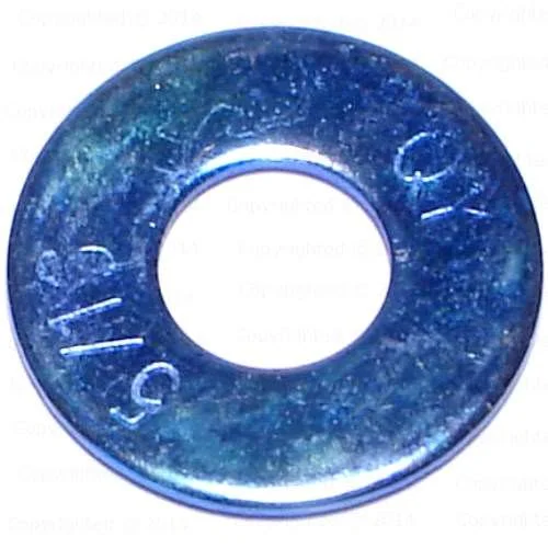 Washers For Family Crafts-Blue Rinse Grade 8 USS Flat Washers