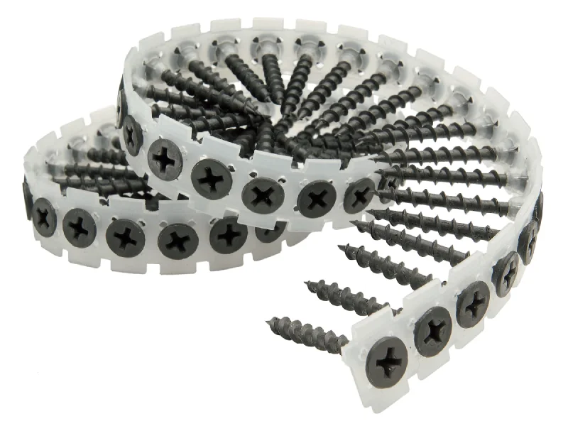 Screws With Short Tasks-Senco DuraSpin® Collated Screws for Drywall to Wood 3.9 x 25mm (Pack 1000)