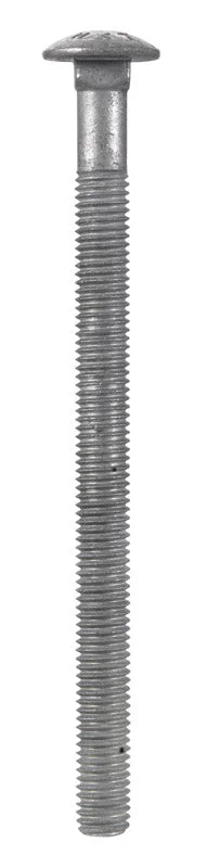 Bolts With Rust Resistance-HILLMAN 1/2 in. X 7 in. L Hot Dipped Galvanized Steel Carriage Bolt 25 pk