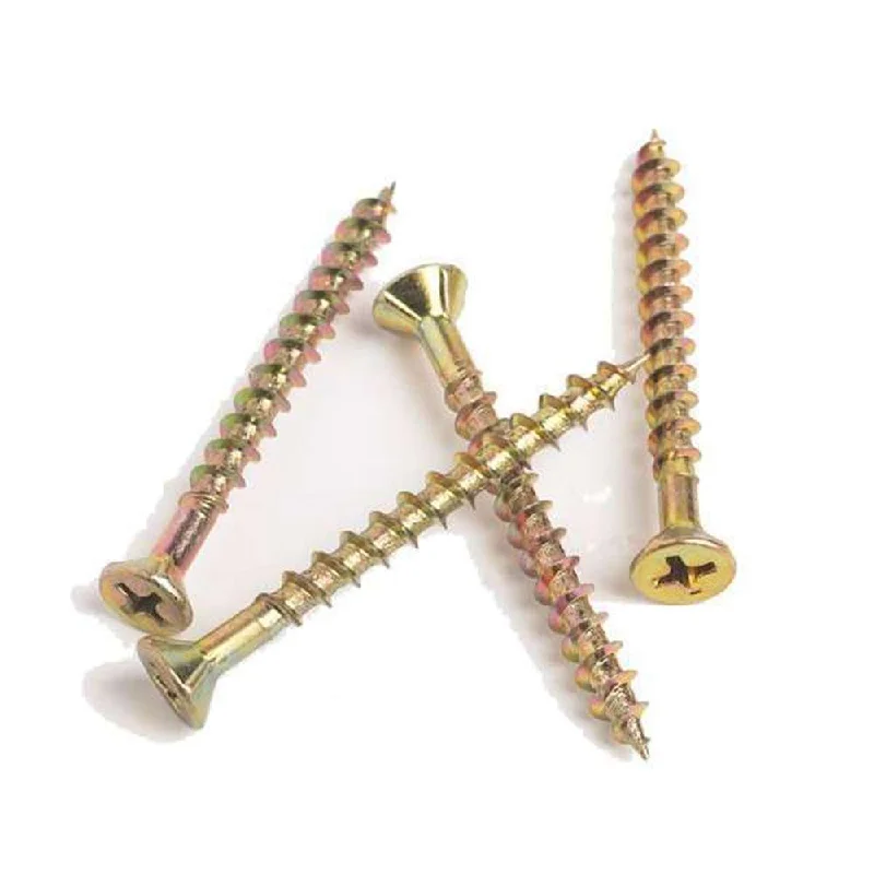 Screws With Long Threads-Milson Chipboard Screw CSK SQ 8G x 25mm x 1000pc