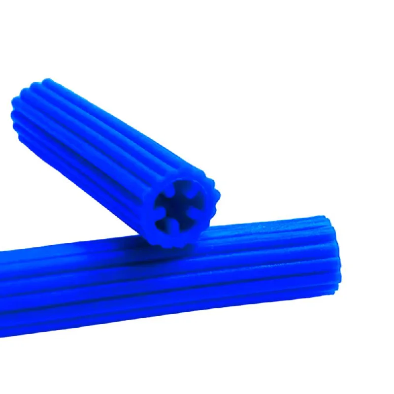 Screws For Trendsetters-Plastic Wall Plug 30.5m/100ft Blue