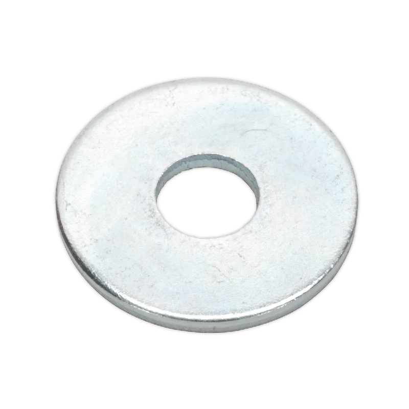 Washers With Tight Fit-Sealey Repair Washer M6 x 19mm Zinc Plated Pack of 100