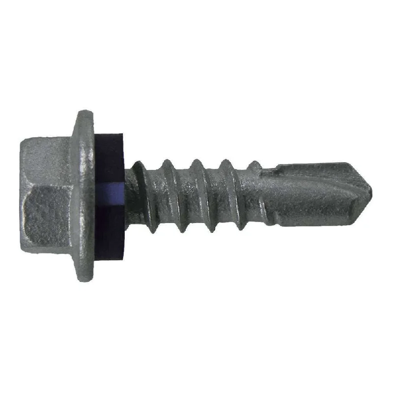 Screws For Winter Fixes-Iccons 128W Self Drilling Screw Hex w/ Seal 14G x 50mm