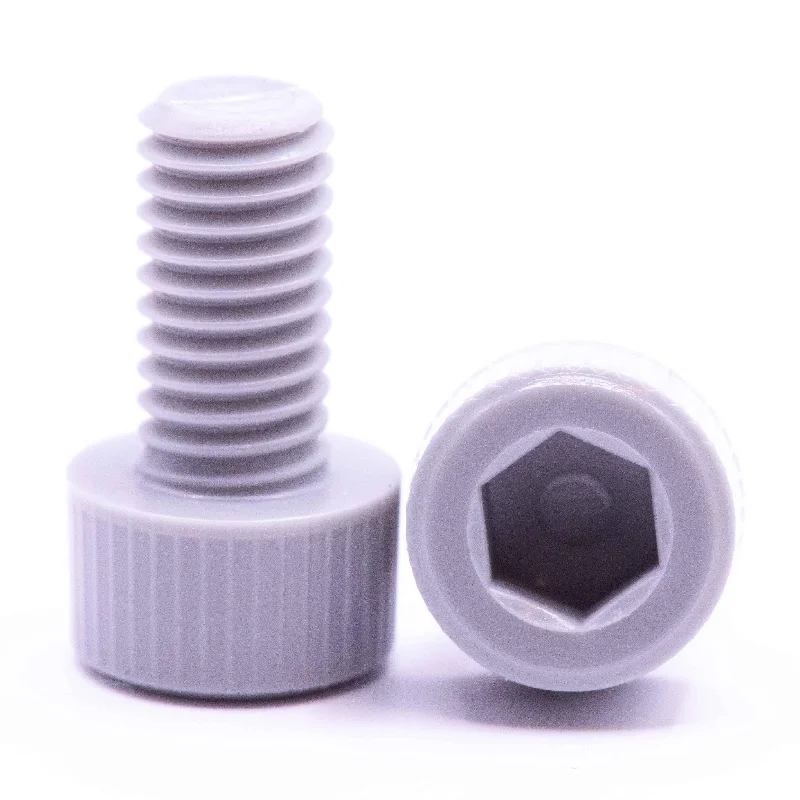 Screws With Tool Compatibility-PVC Hex Socket-Cylinder Head Cap Screw - DIN 912