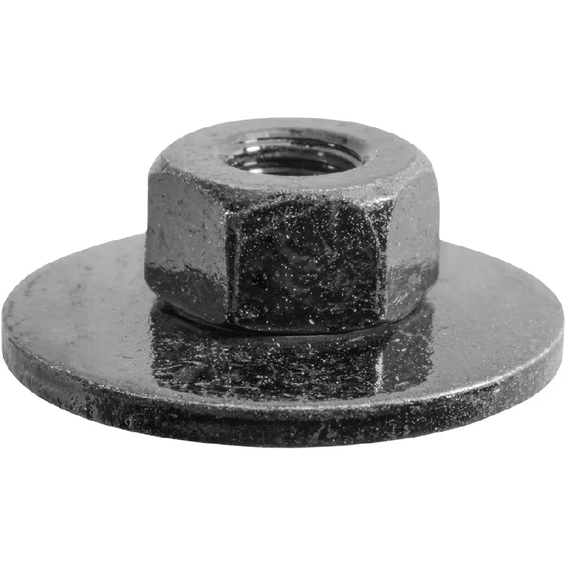 Washers With Pre-Cut Design-Auveco # 24434 Free Spinning Washer Nut M6-1.0 24mm Washer O.D. Qty 25.