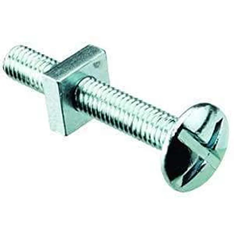 Screws For Weekend Builds-Zenith Bolt & Nut Mush ZP 3/16" x 30mm (50pk)