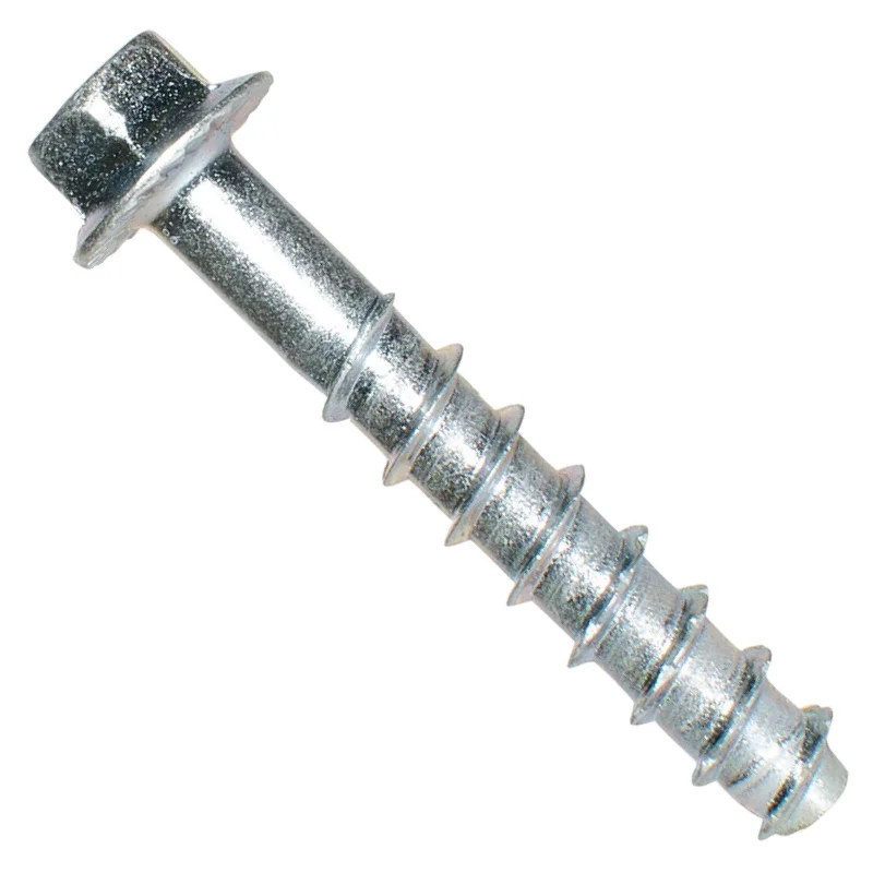 Screws For Pro Jobs-1/4" x 1-7/8" Strong-Tie THDB25178H Titen HD Screw Anchor, Zinc, Pkg 100