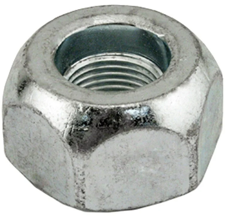 Nuts With Travel Kits-Auveco # 12521 Outer Standard Cap Nut 1-1/2" Hex Left Hand. Qty 5.