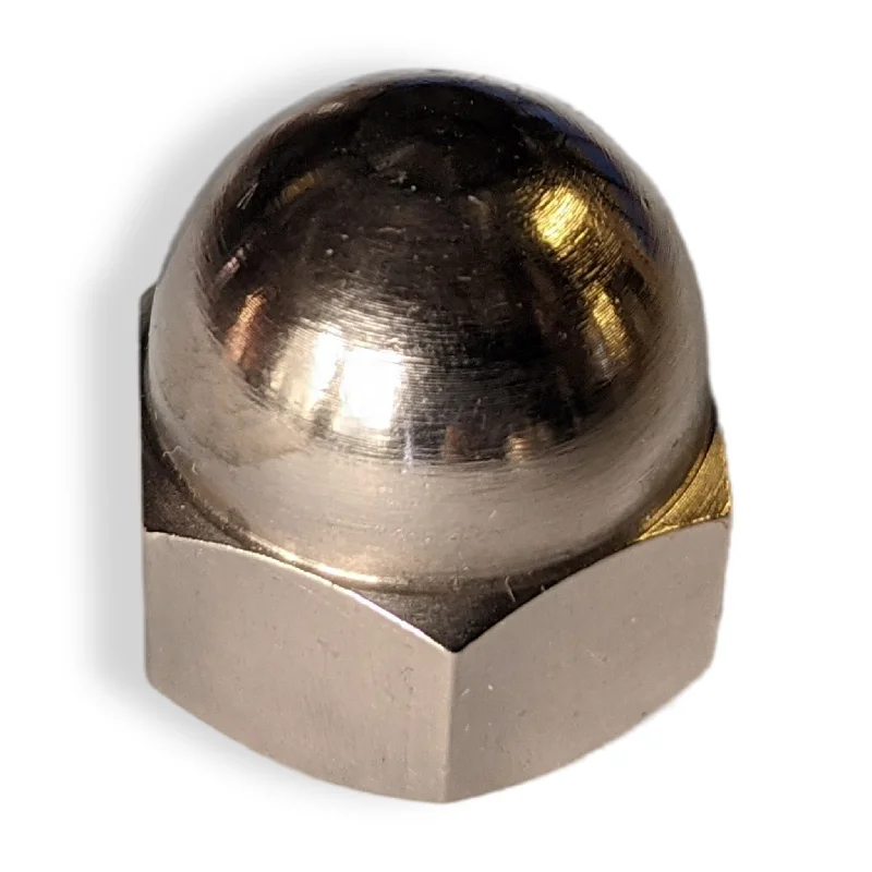 Nuts With Galvanized Finish-Silicon Bronze Acorn Nuts