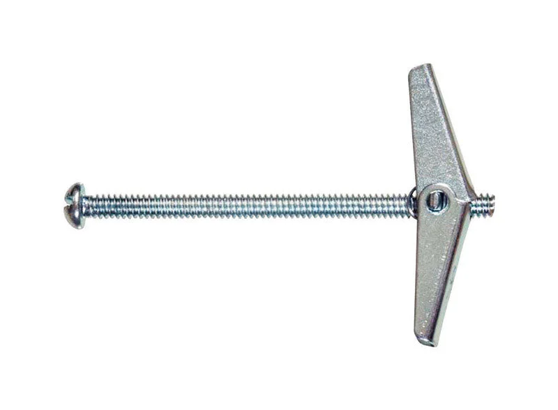 Bolts For 80s Kits-HILLMAN Power-Stud 5/16 in. D X 4 in. L Round White Steel Toggle Bolt 10 pk