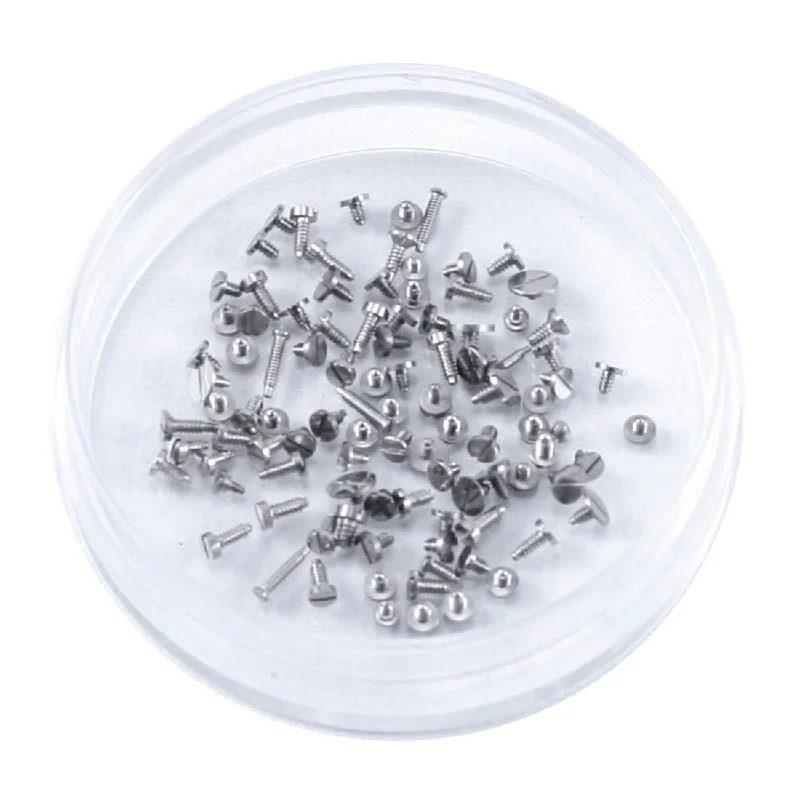 Screws With Hex Head-WS-110, Assorted Quartz Watch Movement Screws 100 Pcs