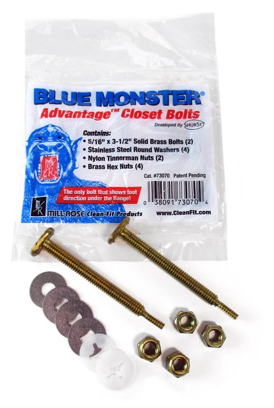 Bolts For Family Projects-Blue Monster Closet Bolts