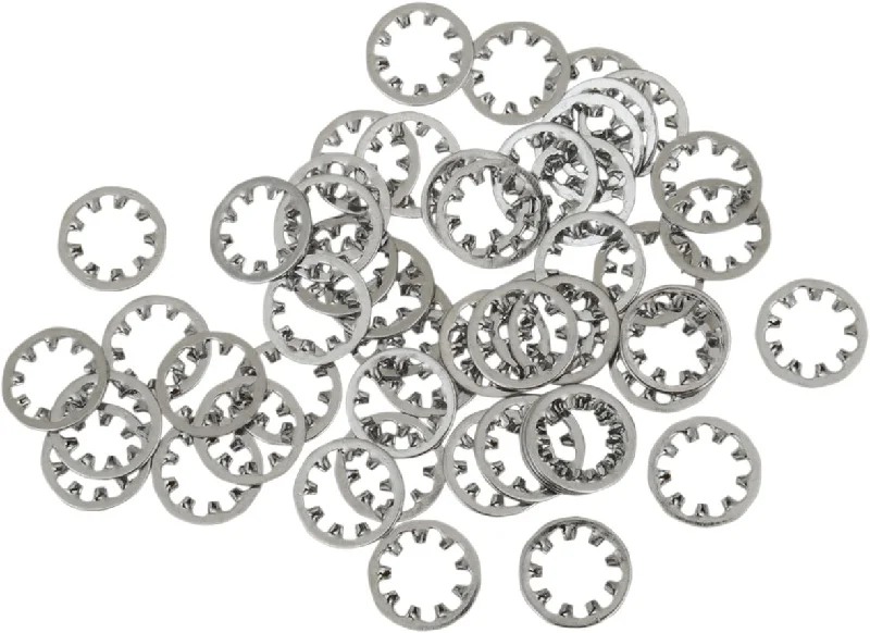 Washers With Slow Wear-INTERNAL STAR WASHER KIT CHROME 1/4"