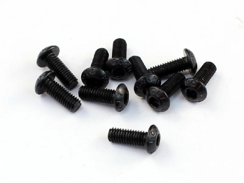 Screws For Construction-Roche - M3x8mm Roundhead Screw, 10 pcs 530013