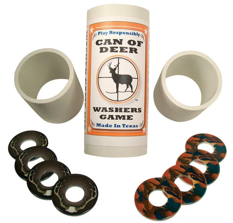 Washers For Craft Goals-Bombat Washer Washer Game Can O Deer