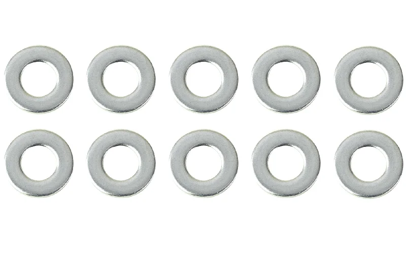 Washers For Regional Builds-BenchCraft 4mm (0.15") Stainless Steel Flat Washers (10 Pack)