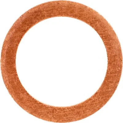 Washers For DIY Enthusiasts-Auveco # 15919 Copper Washer 9/16" Inside Diameter 13/16" Outside Diameter 3/32" Thick. Qty 25.