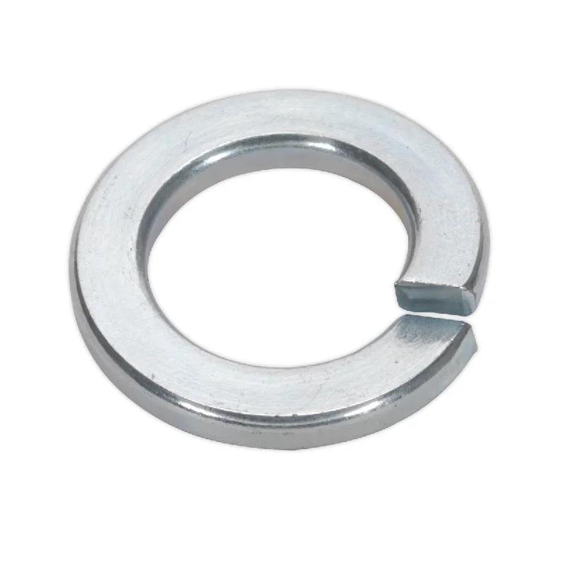 Washers With Eco-Friendly Materials-Sealey Spring Washer DIN 127B M16 Zinc Pack of 50