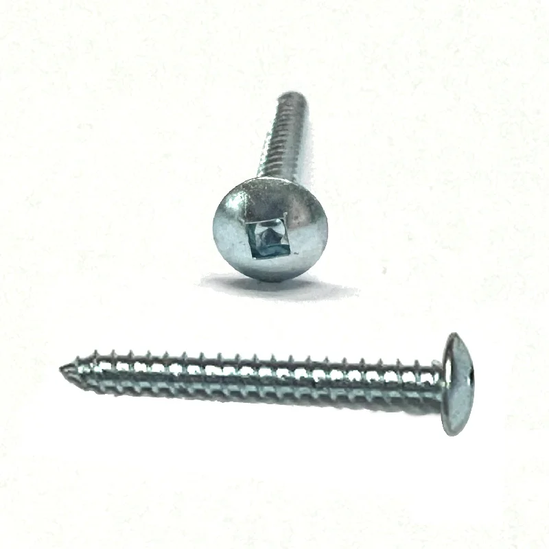 Screws For Wood Grain-Truss Head Zinc Plated Square Drive Sheet Metal Screws