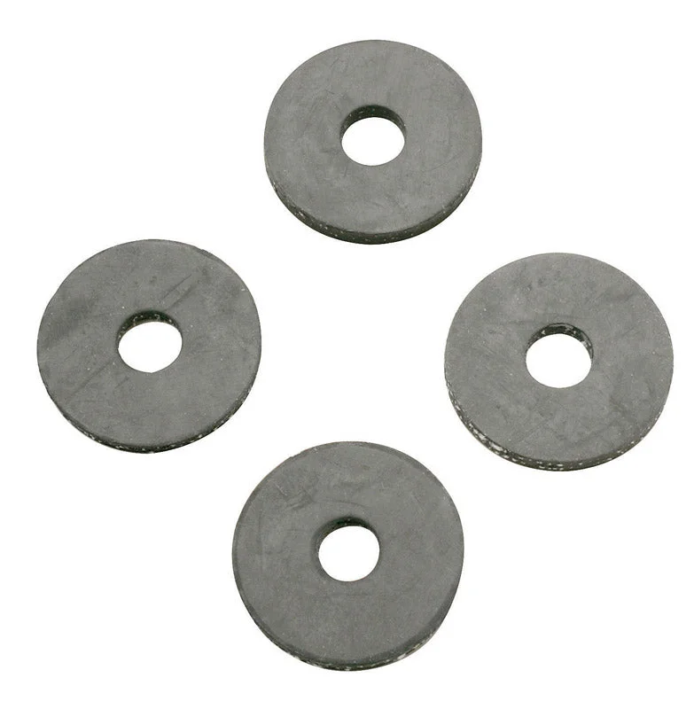 Washers With Flat Design-Plumb Pak Rubber Brushed Bib Washer 1/2 x 3/16 x 1/8 Dia. in. for Ball Valve Stem