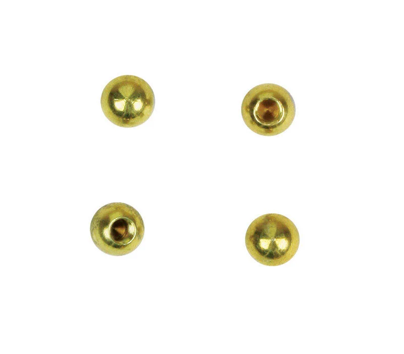 Nuts With Strength Boost-Jandorf Solid Brass Balls 0.38 L in.