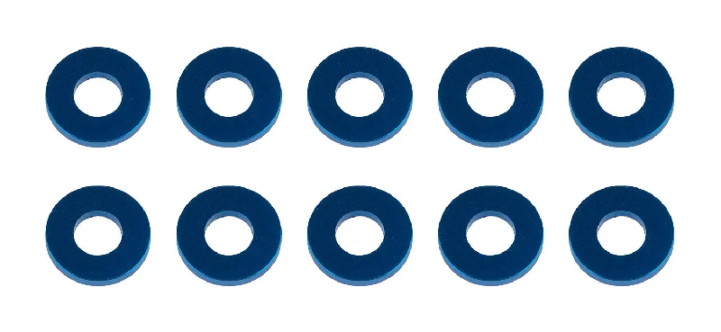 Washers With Flash Sales-Team Associated Washers, 7.8x3.5x1.0mm, blue aluminum (ASS31388)