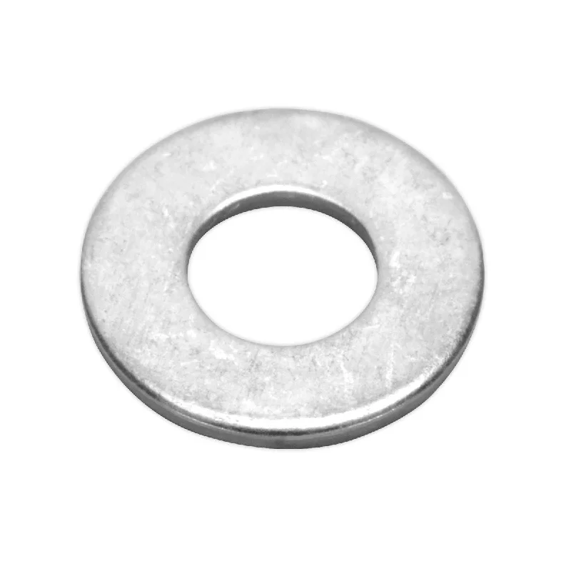 Washers For Camp Repairs-Sealey Flat Washer M6 x 14mm Form C Pack of 100