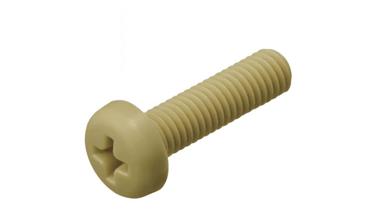 Screws For Durable Joints-Imperial PEEK Pan Screw - Cross Recessed