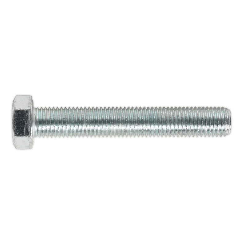 Screws For Customer Favorites-Sealey HT Setscrew M16 x 100mm 8.8 Zinc Pack of 5