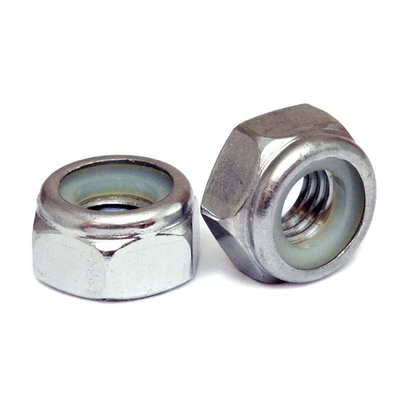 Nuts For Camp Repairs-U.S. / Inch - Stainless Steel Nylon Insert Hex Locknuts, A2 / 18-8