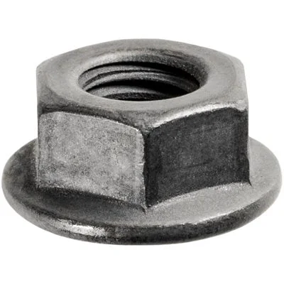 Nuts With Tool Compatibility-Auveco # 11644 M8-1.25 Hex Flange Nut 17mm Outside Diameter Class 9 - Phosphate. Qty 25