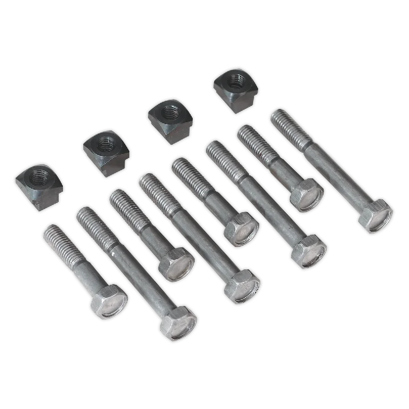 Bolts With Low Profile-Sealey T-Nut Bolt Set 12pc