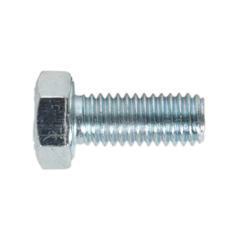 Screws For Social Media Buzz-Sealey HT Setscrew M5 x 12mm 8.8 Zinc Pack of 50