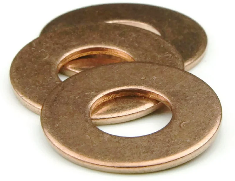 Washers With Machine Fit-Silicon Bronze Flat Washers