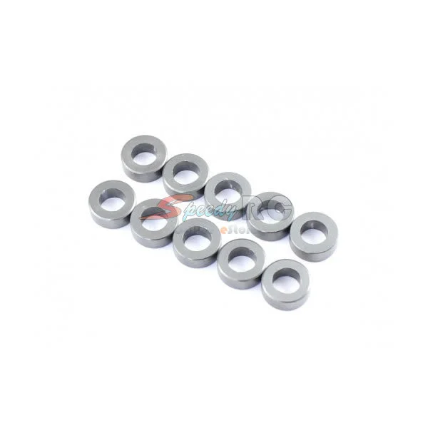 Washers With Large Size-Radtec 3x5.5x2.0mm Aluminium Spacer 10 pcs Titanium AC-10012