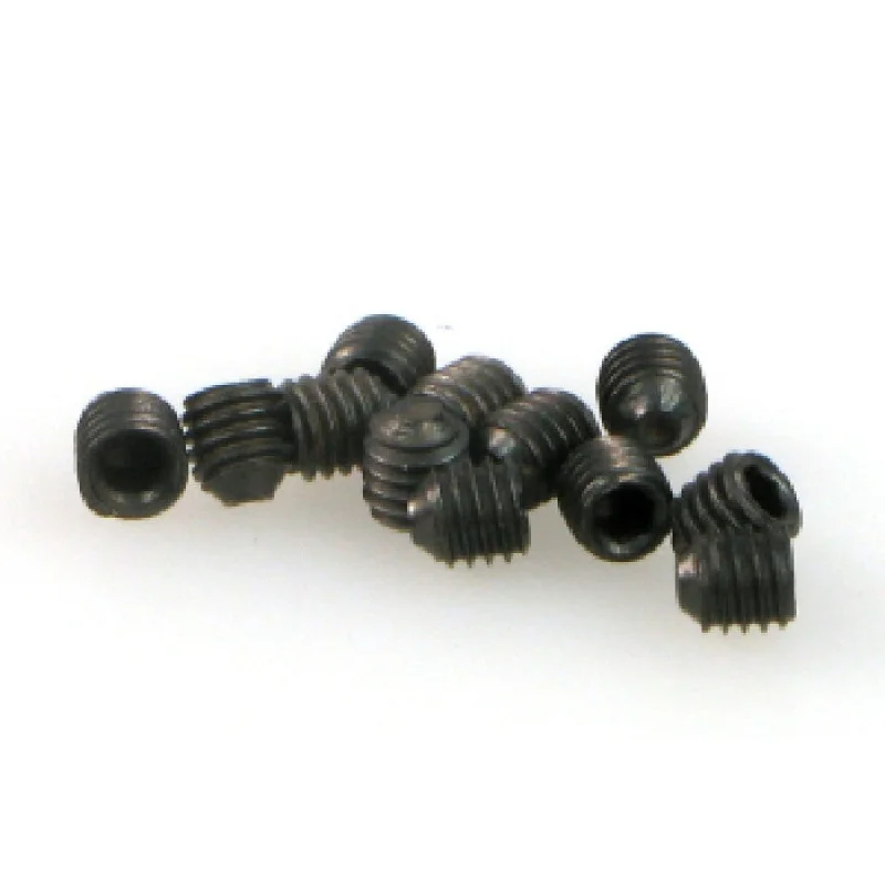 Screws In Black-Destiny D10112 Set Screw-3x2.5mm (10pcs)