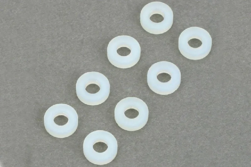 Washers With Classic Strength-Du-Bro #4 Nylon Flat Washers (8 Pack)